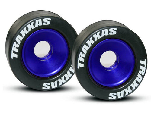 Traxxas 5186 Wheelie Bar Wheels, Aluminum (Vælg Farve)