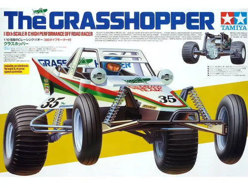 Tamiya 58346 The Grasshopper 1/10 Fjernstyret Bil u/ESC - Speedhobby.dk Alt i Fjernstyrede Biler og Tilbehør