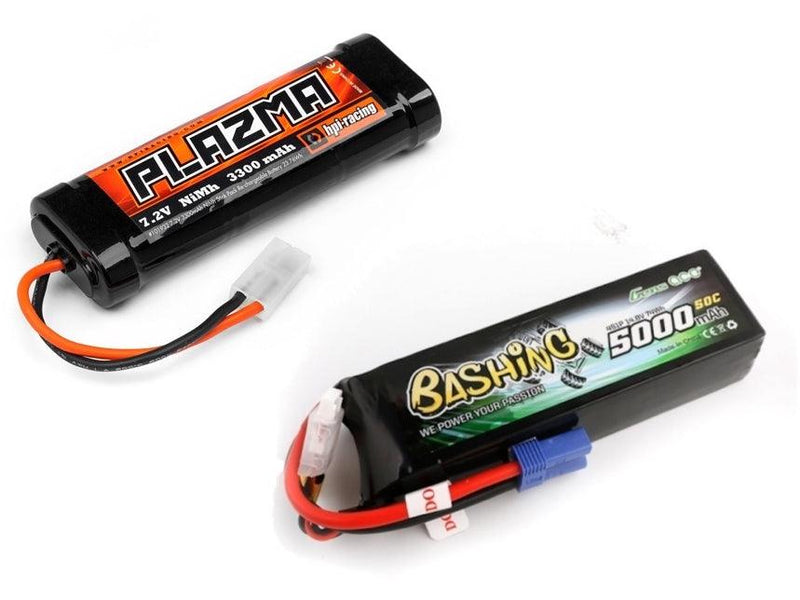 Hvad er forskellen på NiMH og LiPo batterier?