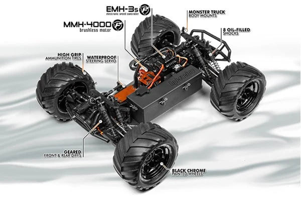 HPI Racing Bullet MT Flux 4WD 1/10 Monster Truck