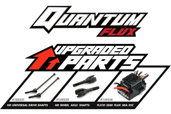 Maverick RC Quantum XT Flux 80A 1/10 4WD Truck - Silver