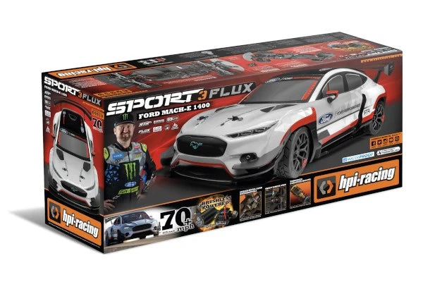 HPI Racing 160375 Sport 3 Flux Ford Mustang Mach-E 1400