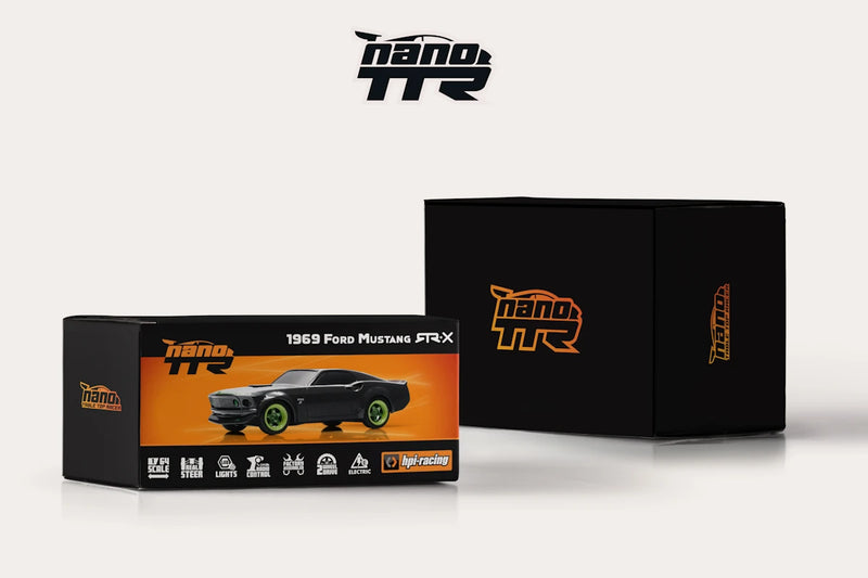 HPI Racing nano-TTR 1969 Ford Mustang RTR-X 1/64 Fjernstyret bil