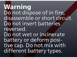 3V Lithium Batteri, CR123A, 1 stk.
