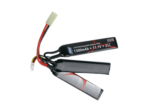 11,1V 1300 mAh Batteri, LI-PO, sticks