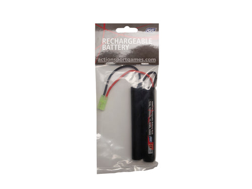 9,6v 1600mAh Batteri, 15,36Wh, NiMH