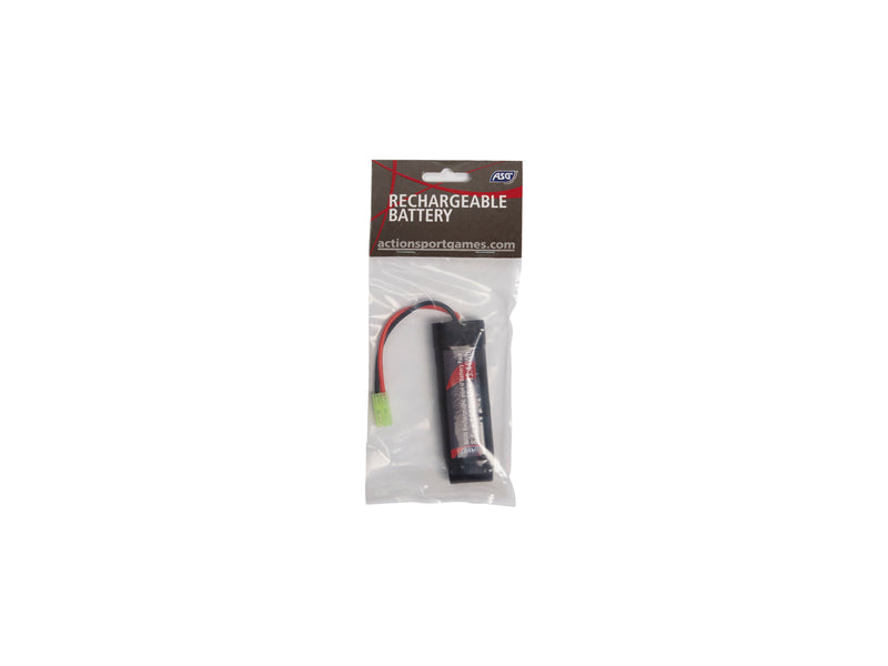 8,4v 1600mAh Batteri, 13,44Wh, NiMH, mini-U