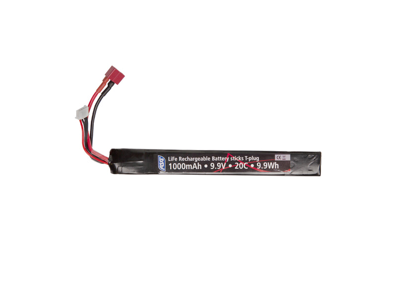 9,9V 1000mAh Batteri, 9,9Wh, 20C, LiFe, TP