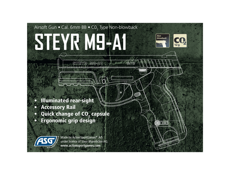 Steyr M9-A1, CO2, Low-power