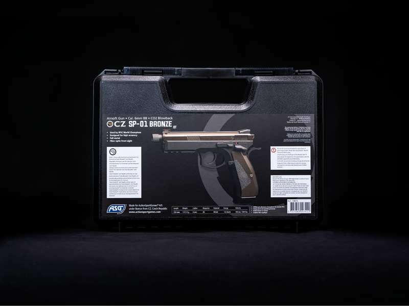 CZ SP-01 SHADOW, CO2, Bronze - Special Edition