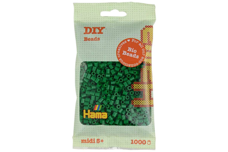 HAMA Hama BIO midi perler 1000stk grøn (10)