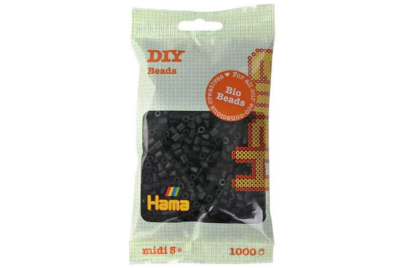HAMA Hama BIO midi perler 1000stk sort (18)