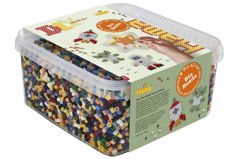 HAMA Hama BIO midi 15.000stk + 1 stjerne plade i bøtte