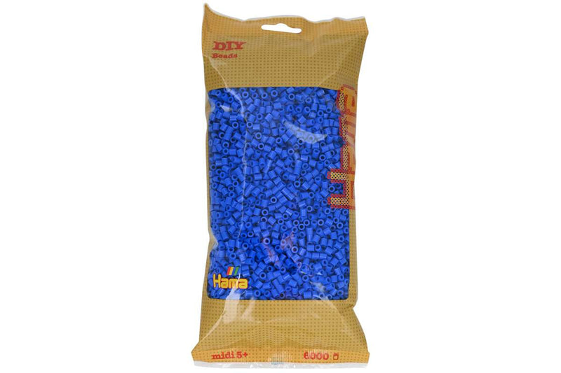 Hama midi perler 6000stk lyseblå (09)