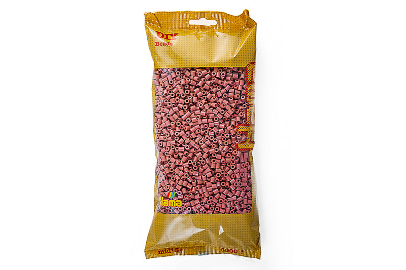 Hama midi perler 6000stk mørk blush (111)