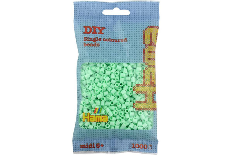 Hama midi perler 1000stk pastel mint (98)