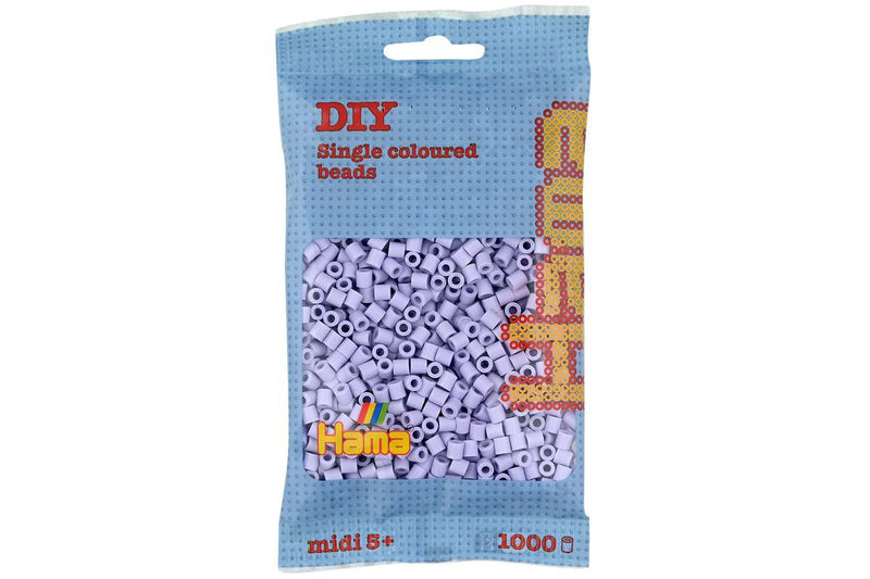 Hama midi perler 1000stk lys lavendel (106)