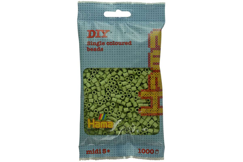 Hama midi perler 1000stk matcha (110)