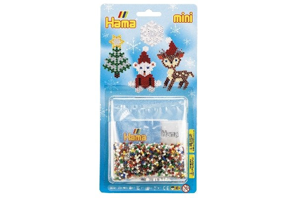 Hama mini blisterpakning lille, jul