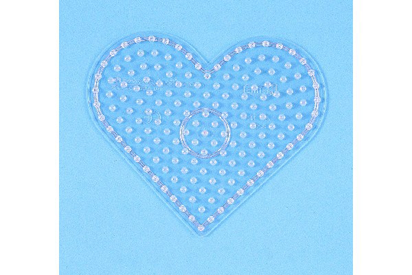 Hama maxi stiftplade hjerte 15x18cm TR