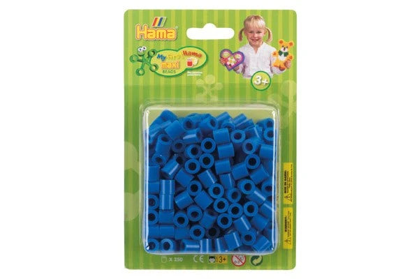 HAMA Hama maxi perler i blister 250stk lyseblå
