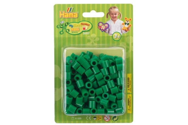 HAMA Maxi Perler i Blister 250stk Grøn