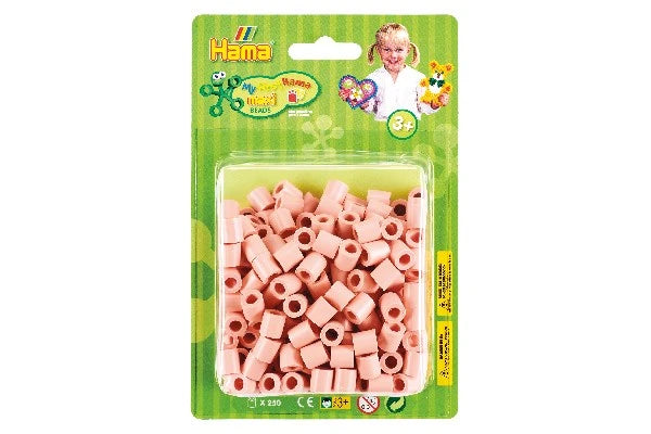 HAMA Hama maxi perler i blister 250stk mat rosa