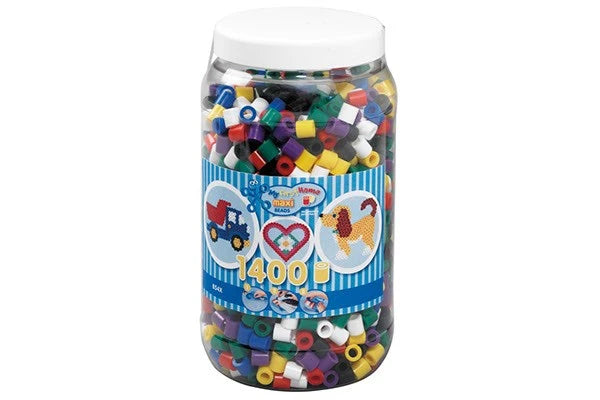 HAMA Hama maxi 1400stk i bøtte alm. mix 00
