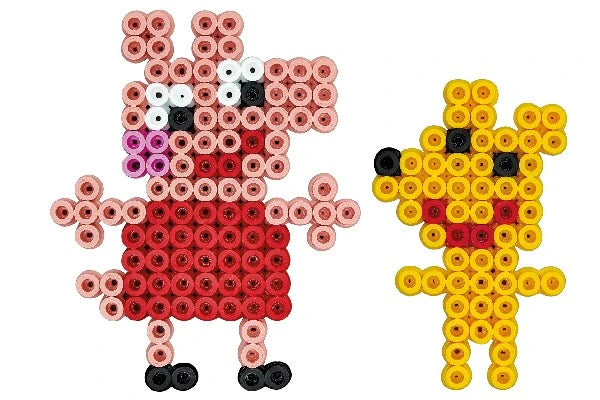 HAMA Hama maxi Gurli Gris perler og stiftplade i bøtte