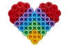 HAMA Hama maxi perler 400 perler+2 plader i grøn dåse