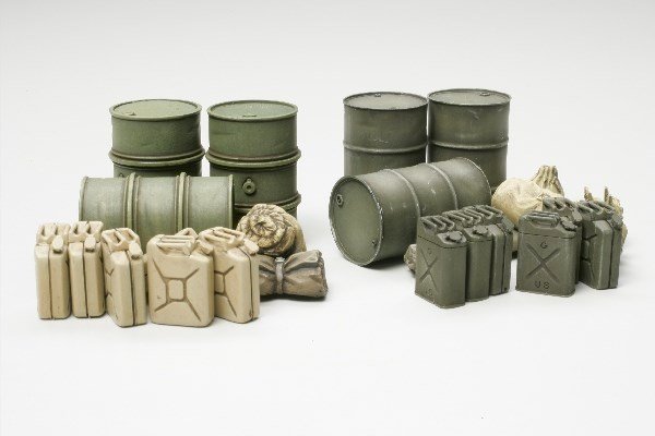 TAMIYA 32510 1/48 Jerry Cans byggesæt tilbehør