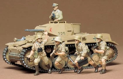 TAMIYA 35009 1/35 TYSK KAMPVOGN PANZER II Byggesæt