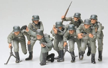 TAMIYA 35030 1/35 TYSKE ANGREBSTROPPER Modelfigurer