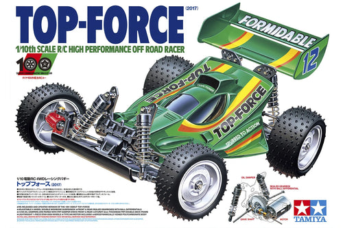 TAMIYA 47350 Top-Force (2017) 1/10 Fjernstyret Bil