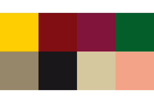 Fantasy Color Aztec Dragons 8 colors