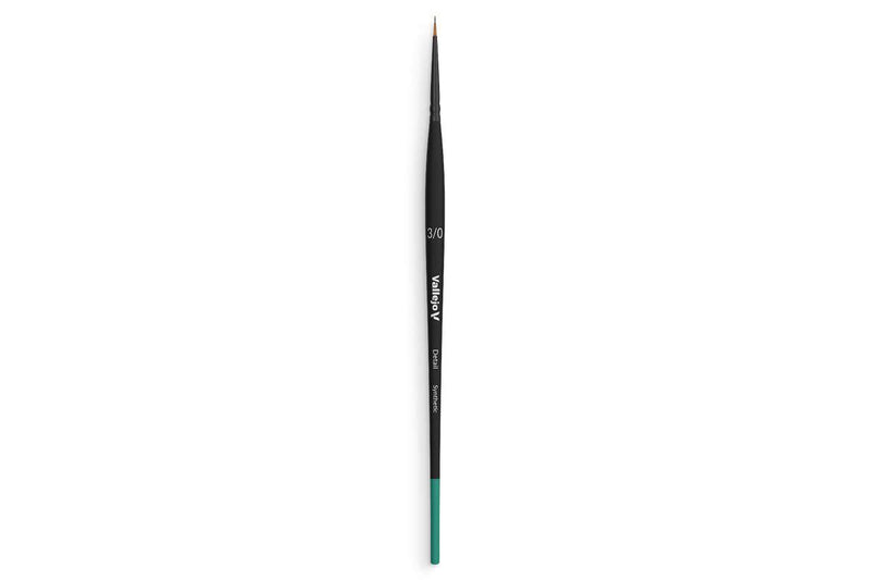 Brush round synthetic hair No. 3/0