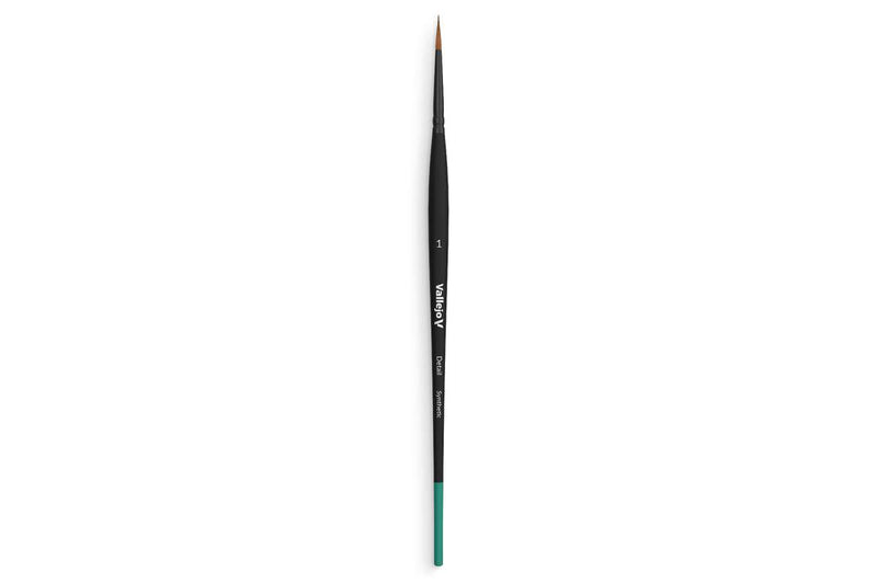 Brush round synthetic hair No. 1