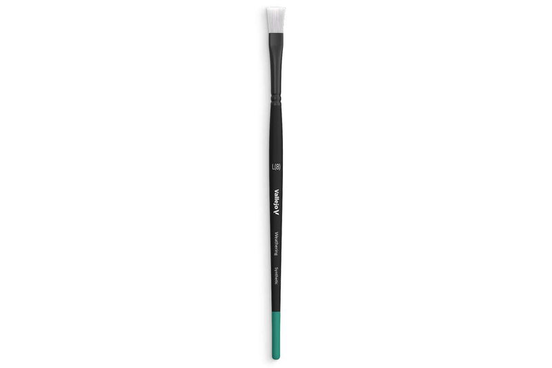 Brush flat weathering synthetic, large