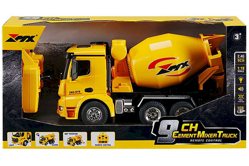 MX R/C Constructions 1/18 Fjernstyret Cement Mixer