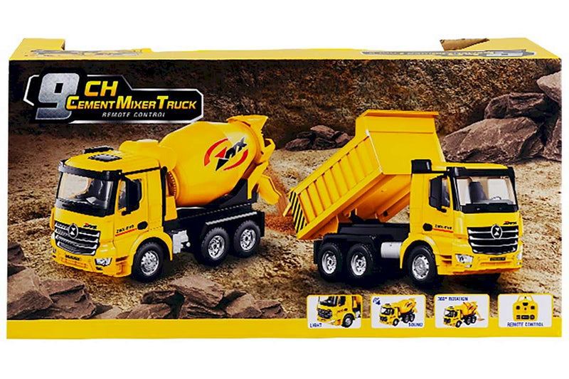 MX R/C Constructions 1/18 Fjernstyret Cement Mixer