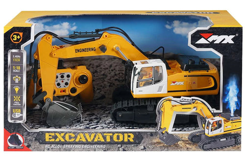 MX R/C Constructions 1/18 Fjernstyret Gravemaskine