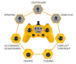 MX R/C Constructions Bulldozer 1/18