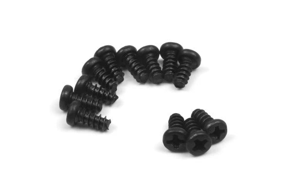 Blackzon Pan Head Self Tapping Screws 6x6mm (12pcs)