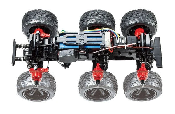 TAMIYA Dynahead 6x6 (G6-01TR) 1/18 Fjernstyret Bil