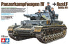 TAMIYA 35374 1/35 German Tank Panzerkampfwagen IV Ausf.F Byggesæt