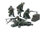 TAMIYA 35386 1/35 German Machine Gun Team Set (Mid-WWII) Modelfigurer