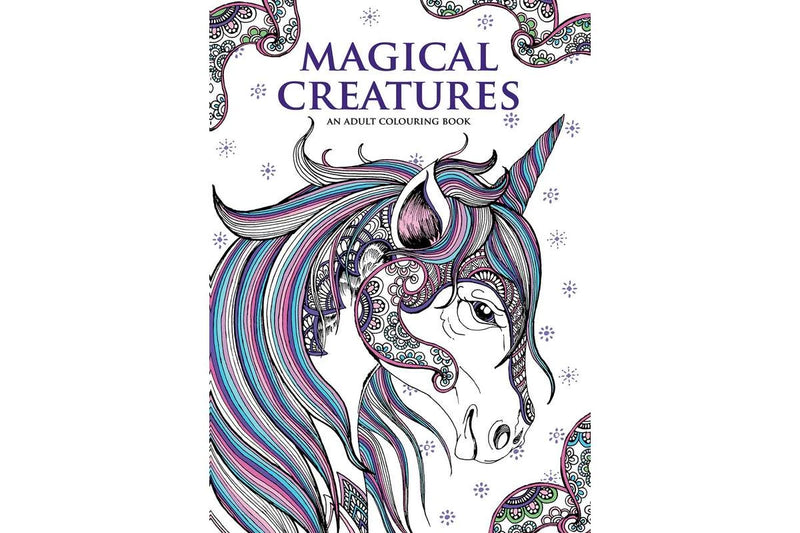 Malebog A4 Magical Creatures 32 sider