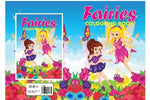 Malebog A4 Fairies 16 sider