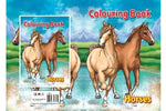 Malebog A4 Horses 16 sider