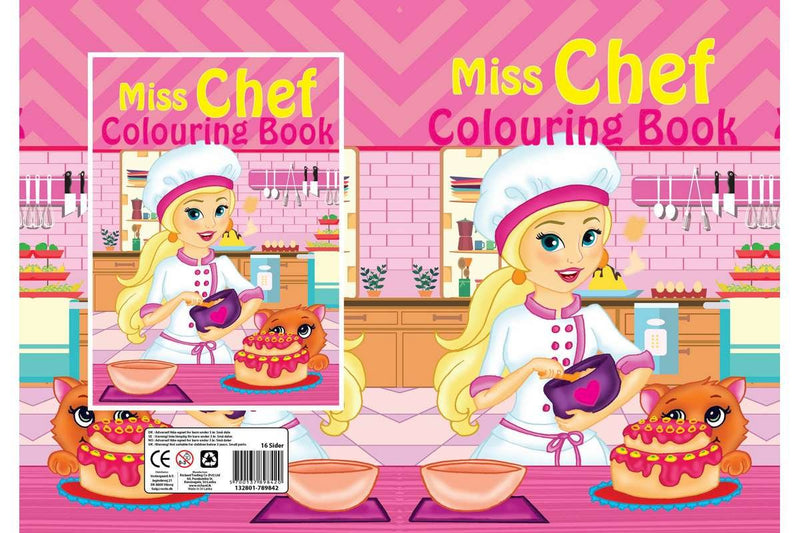 Malebog A4 Miss Chef 16 sider